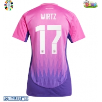 Tyskland Florian Wirtz #17 Bortedrakt Dame EM 2024 Kortermet